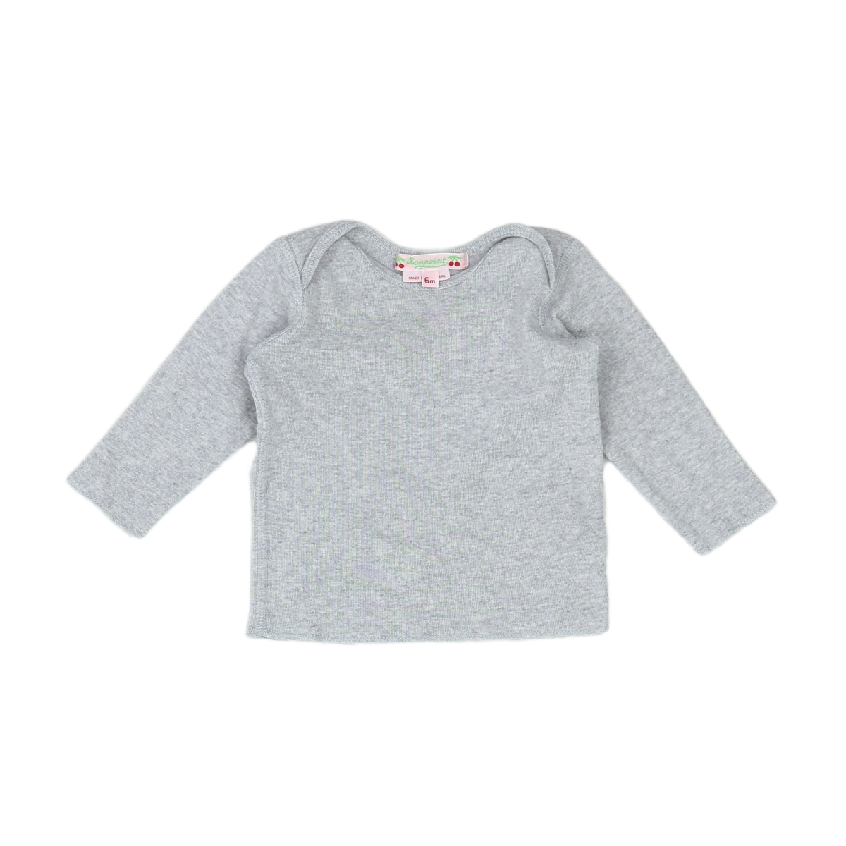 BONPOINT - T-SHIRT - GRIS - 3 MOIS
