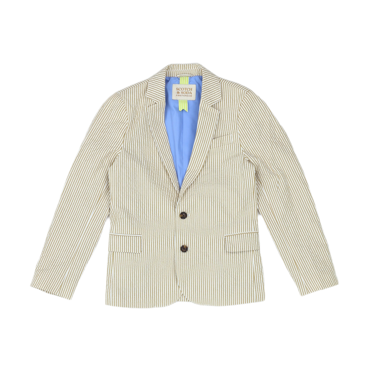 SCOTCH & SODA - BLAZER - BEIGE, MARRON - 10 ANS