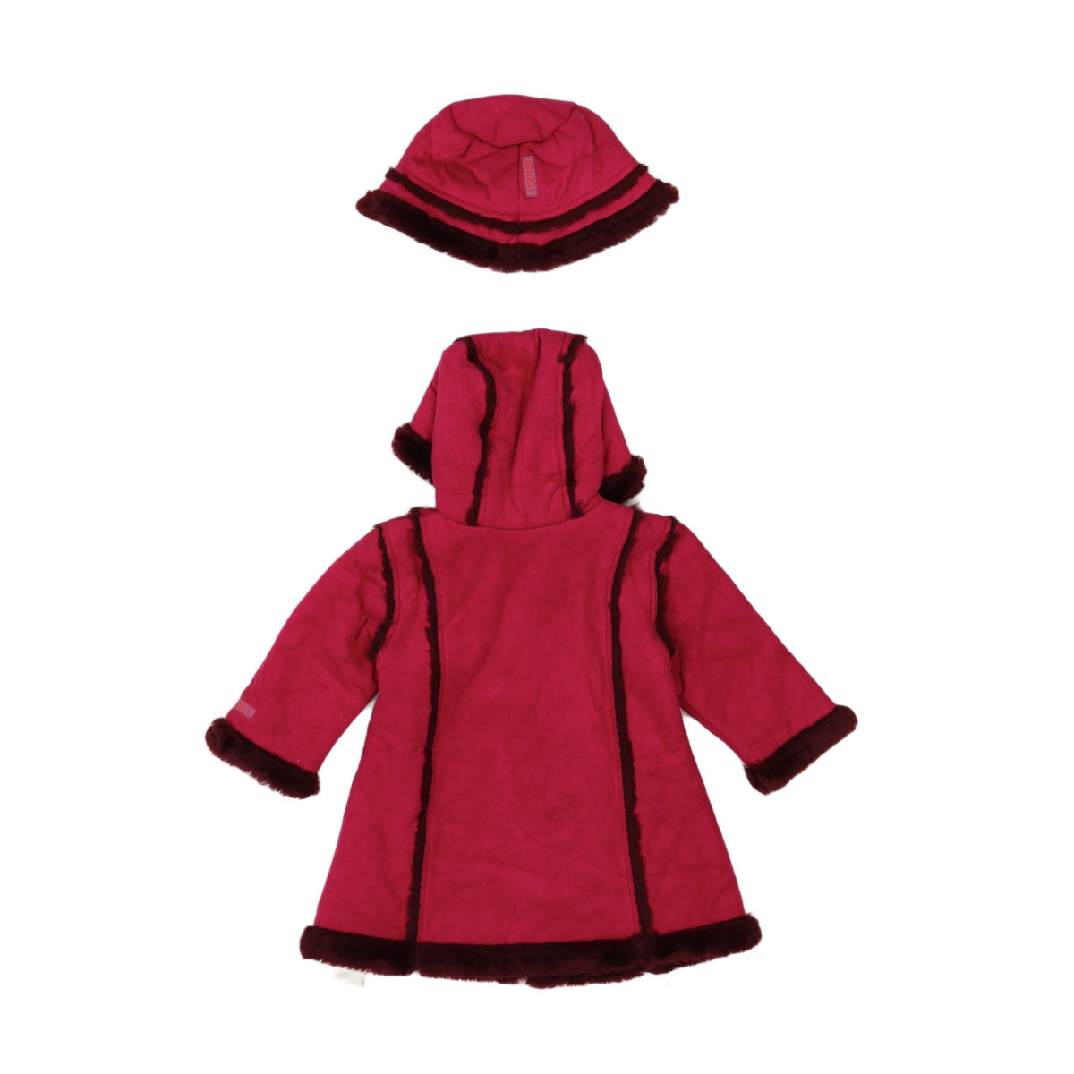 KENZO - MANTEAU - ROSE - 18 MOIS