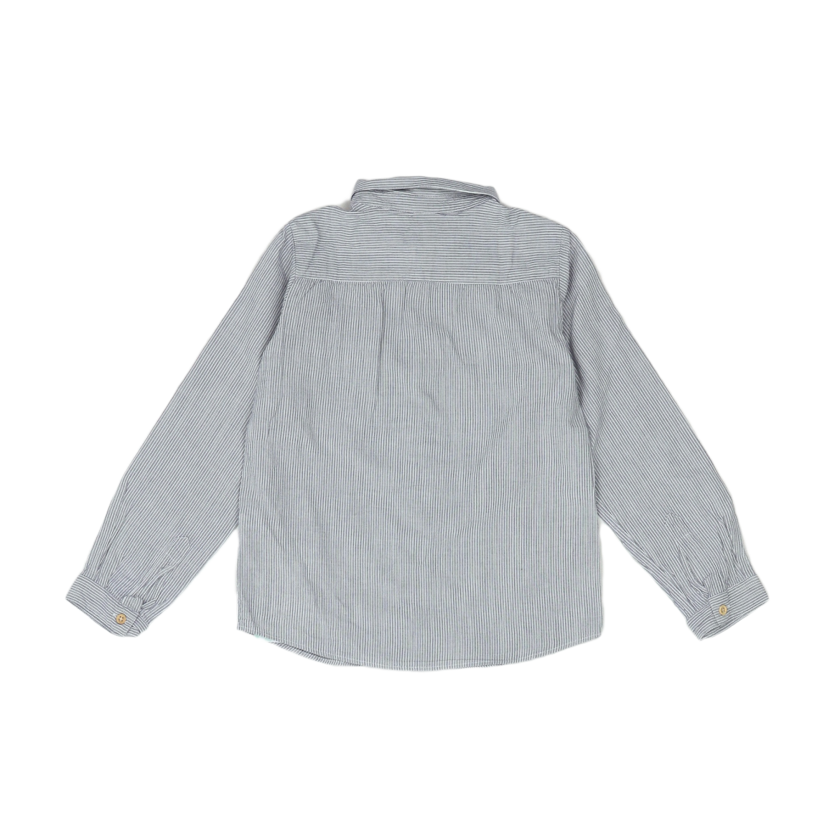 BONTON - CHEMISE - BLANC, GRIS - 8 ANS