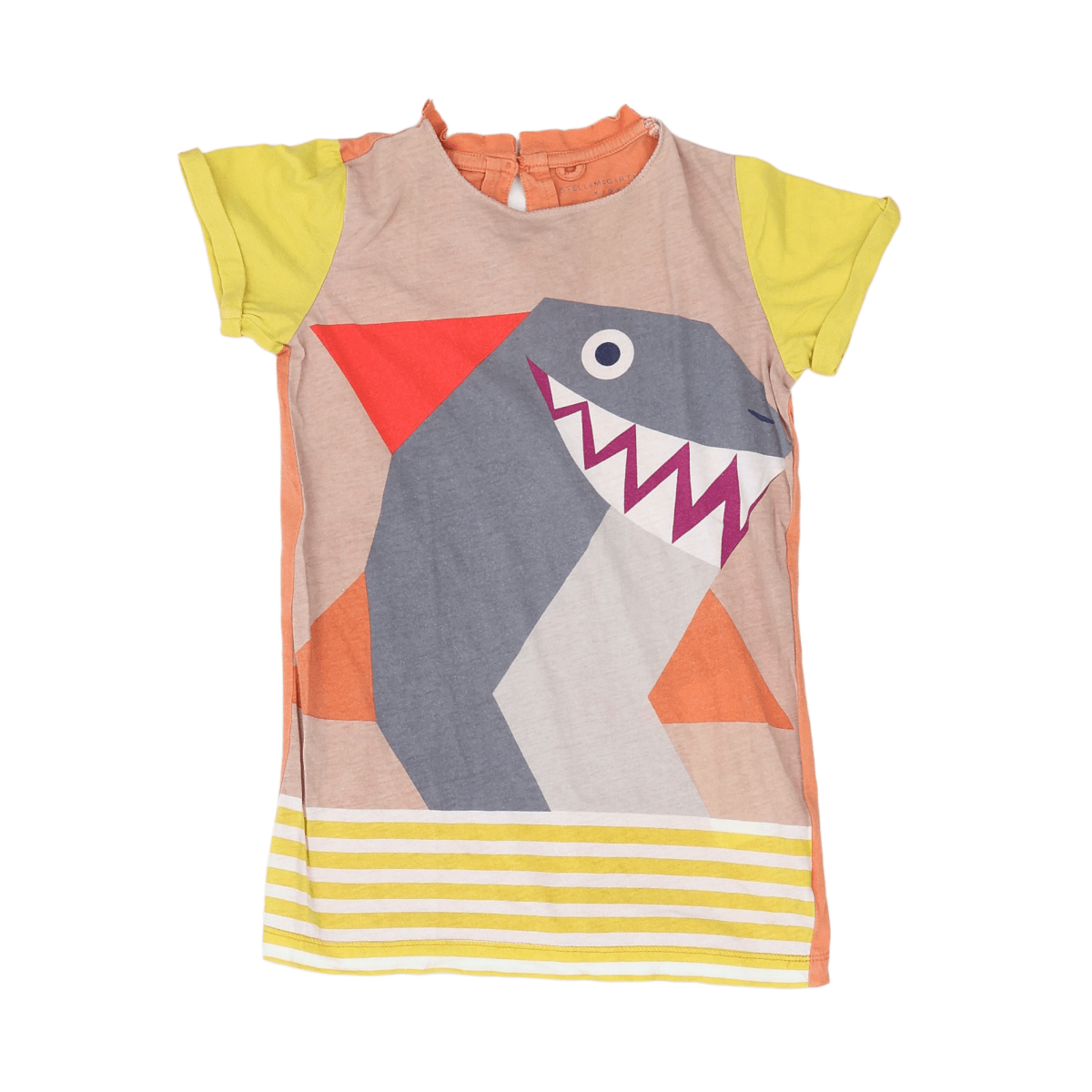 STELLA MCCARTNEY - T-SHIRT - ORANGE - 4 ANS