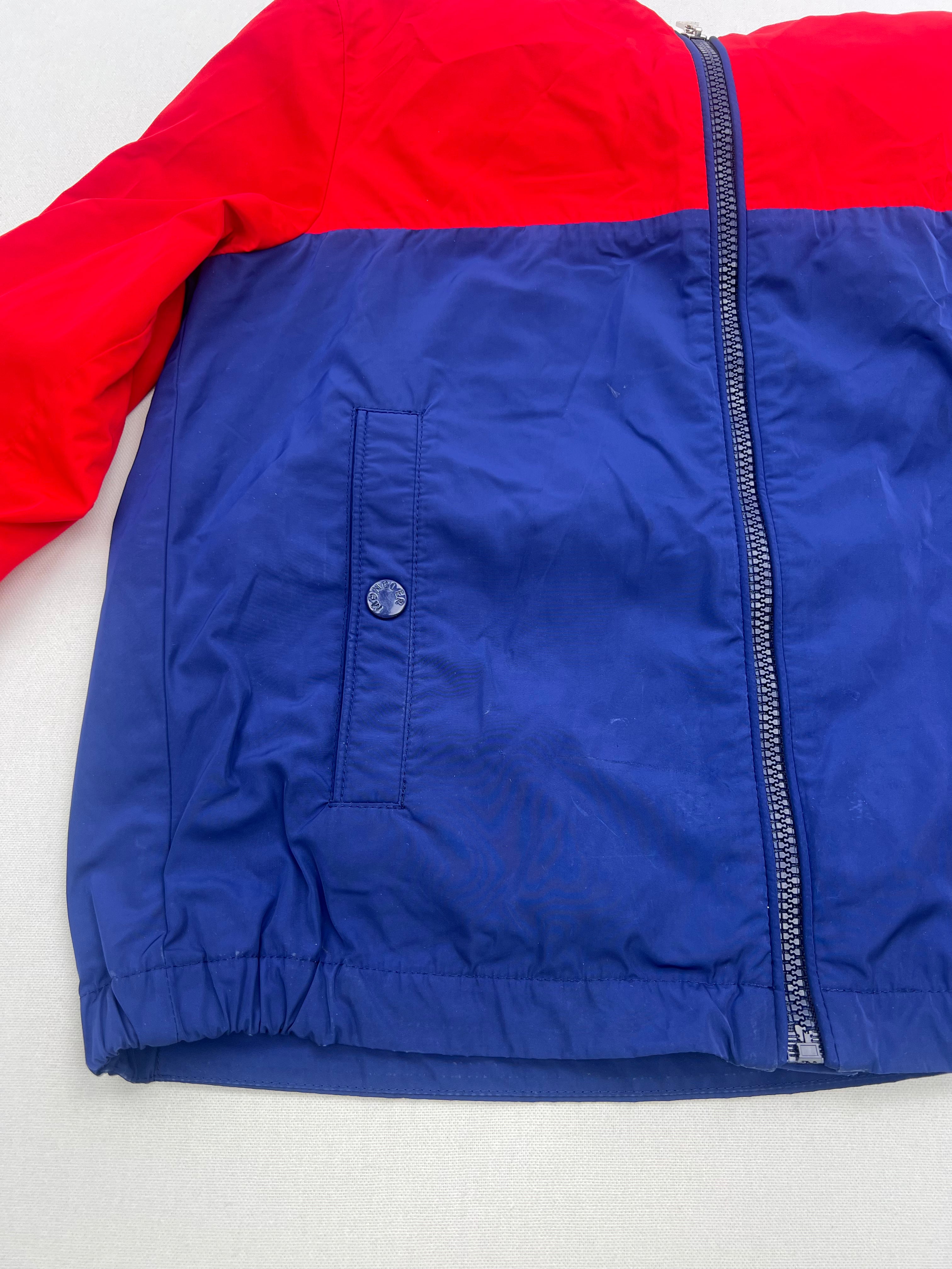 MONCLER - IMPERMÉABLE - ROUGE, BLEU - 10 ANS