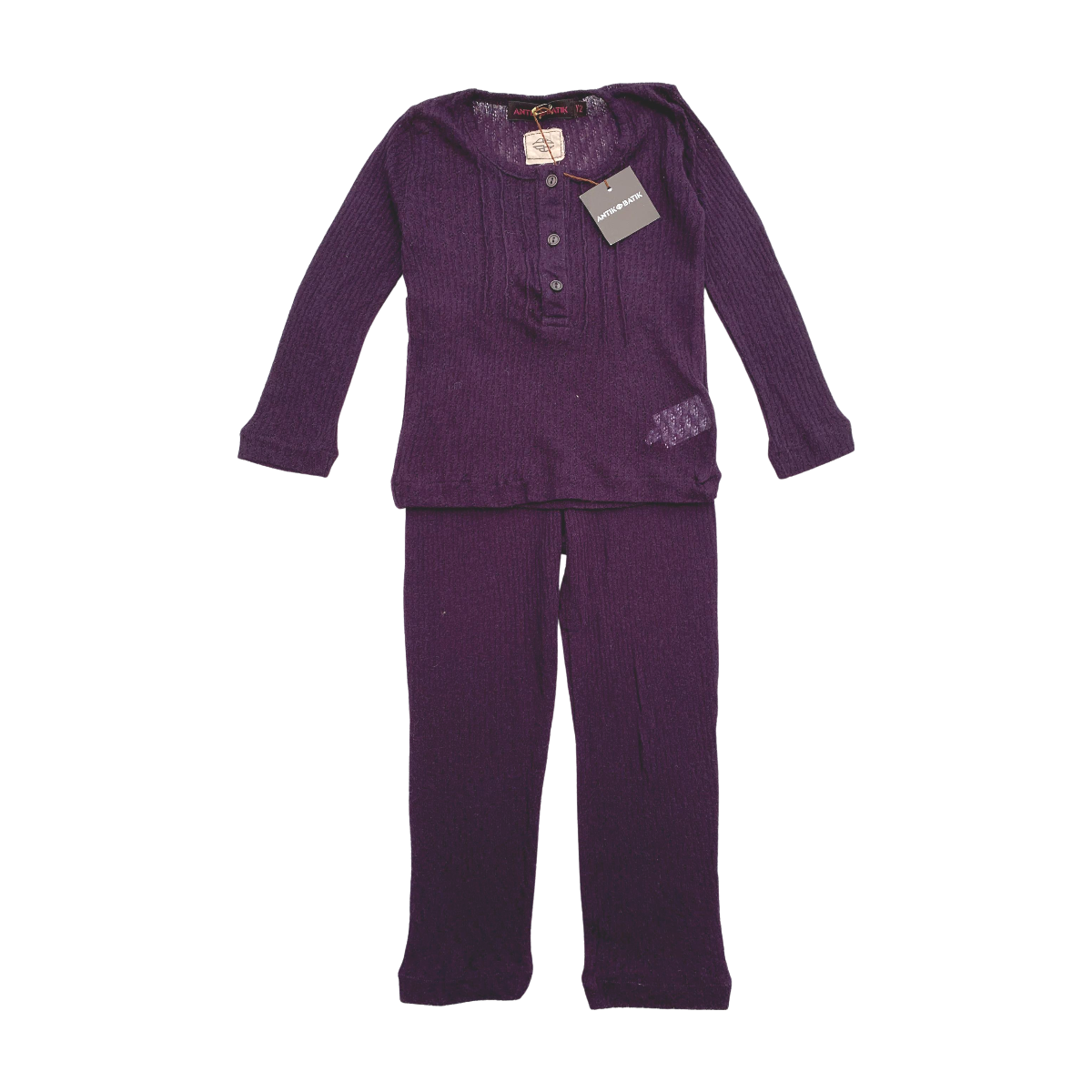 ANTIK BATIK - ENSEMBLE - VIOLET - 24 MOIS
