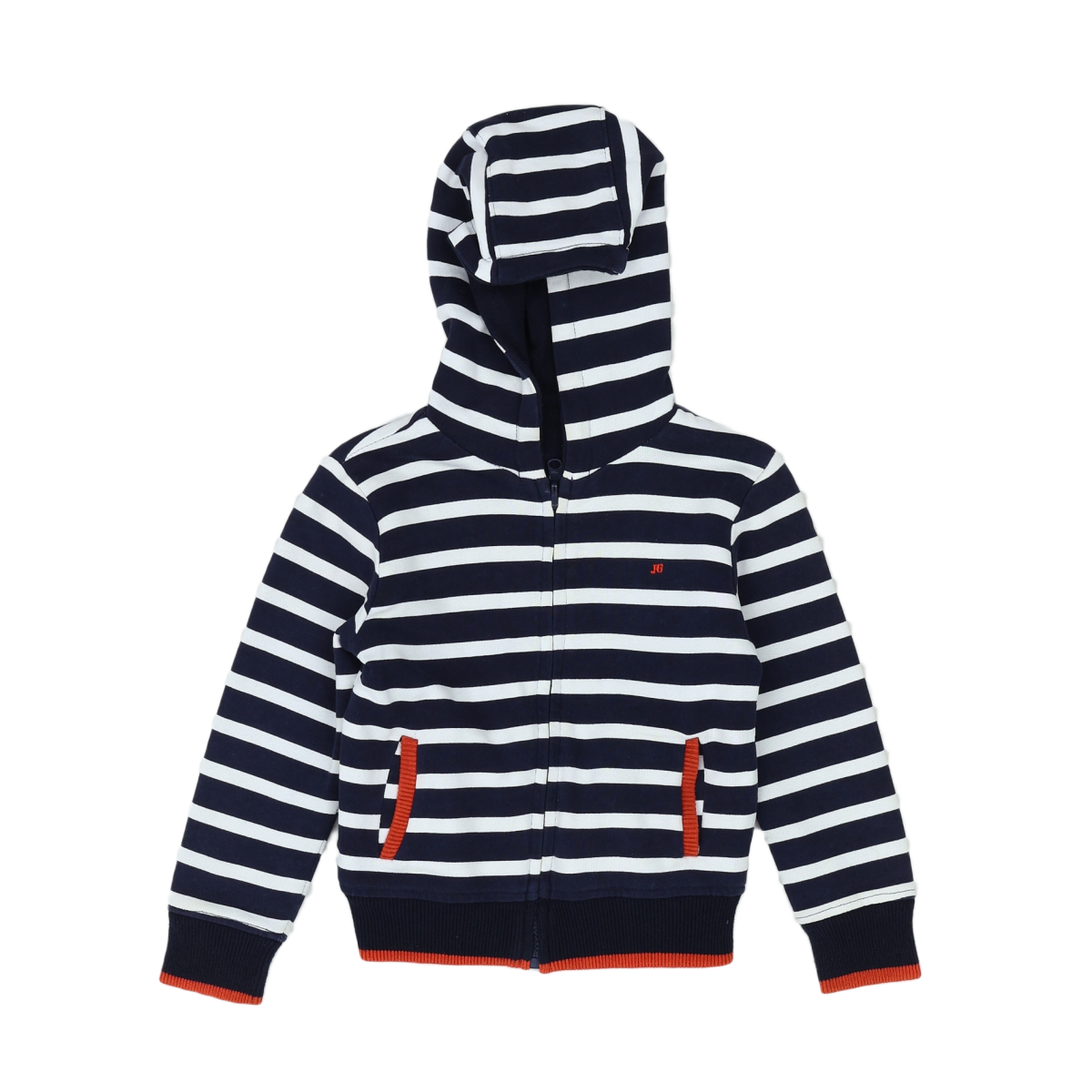 JUNIOR GAULTIER - CARDIGAN - BLEU, BLANC - 5 ANS