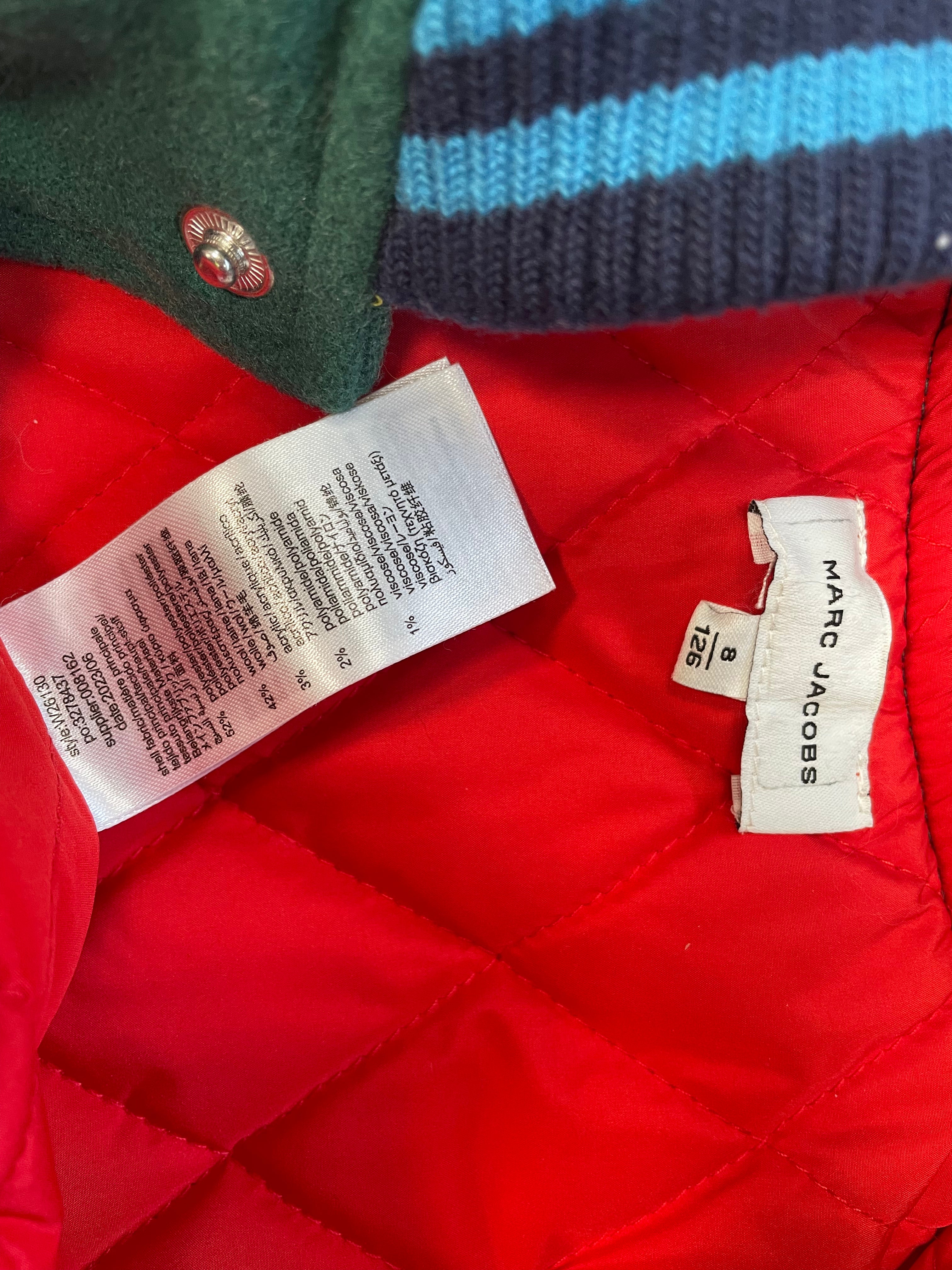 MARC JACOBS - DOWN JACKET - BLUE, MULTICOLOR - 8 YEARS