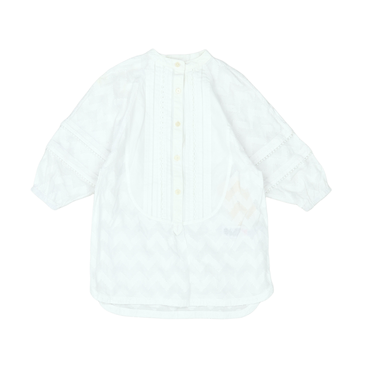 BURBERRY - BLOUSE - BLANC - 4 ANS