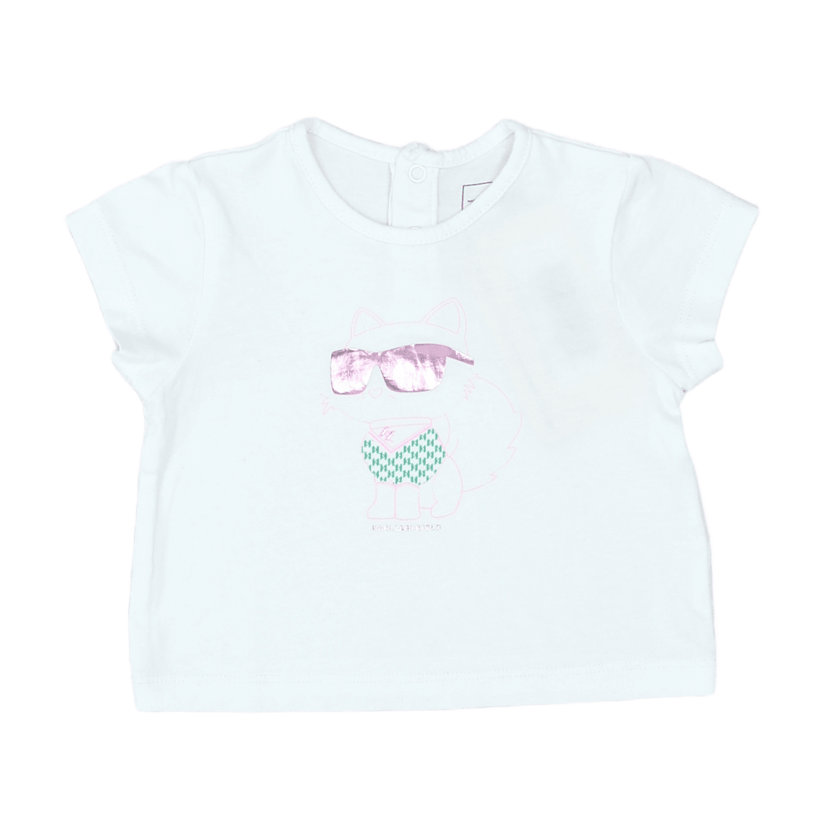 KARL LAGERFELD – T-SHIRT – WEISS – 6 MONATE