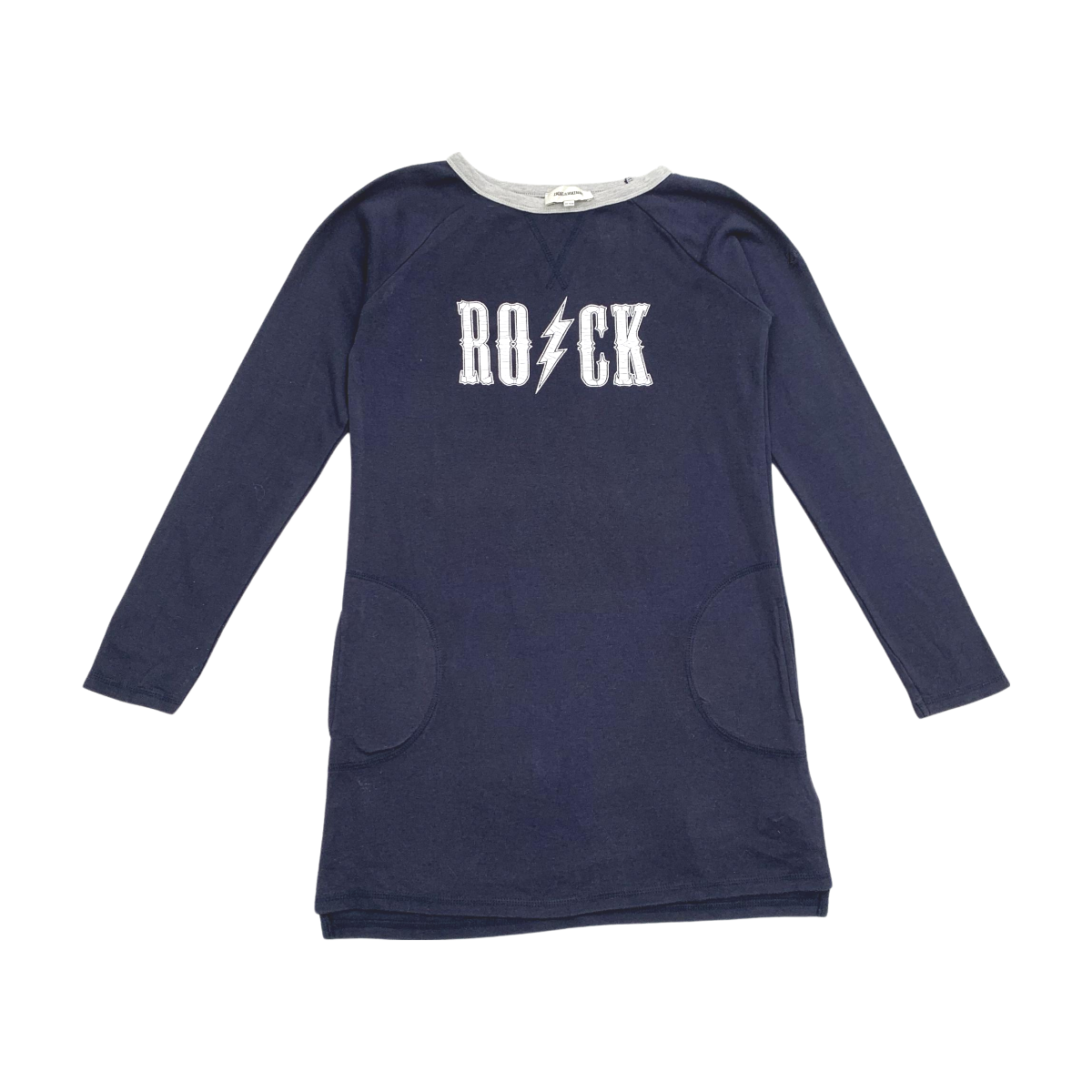 ZADIG & VOLTAIRE - ROBE - BLEU - 10 ANS
