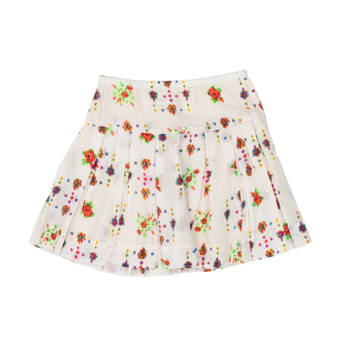 BELLEROSE - JUPE - BEIGE, MULTICOLORE - 6 ANS