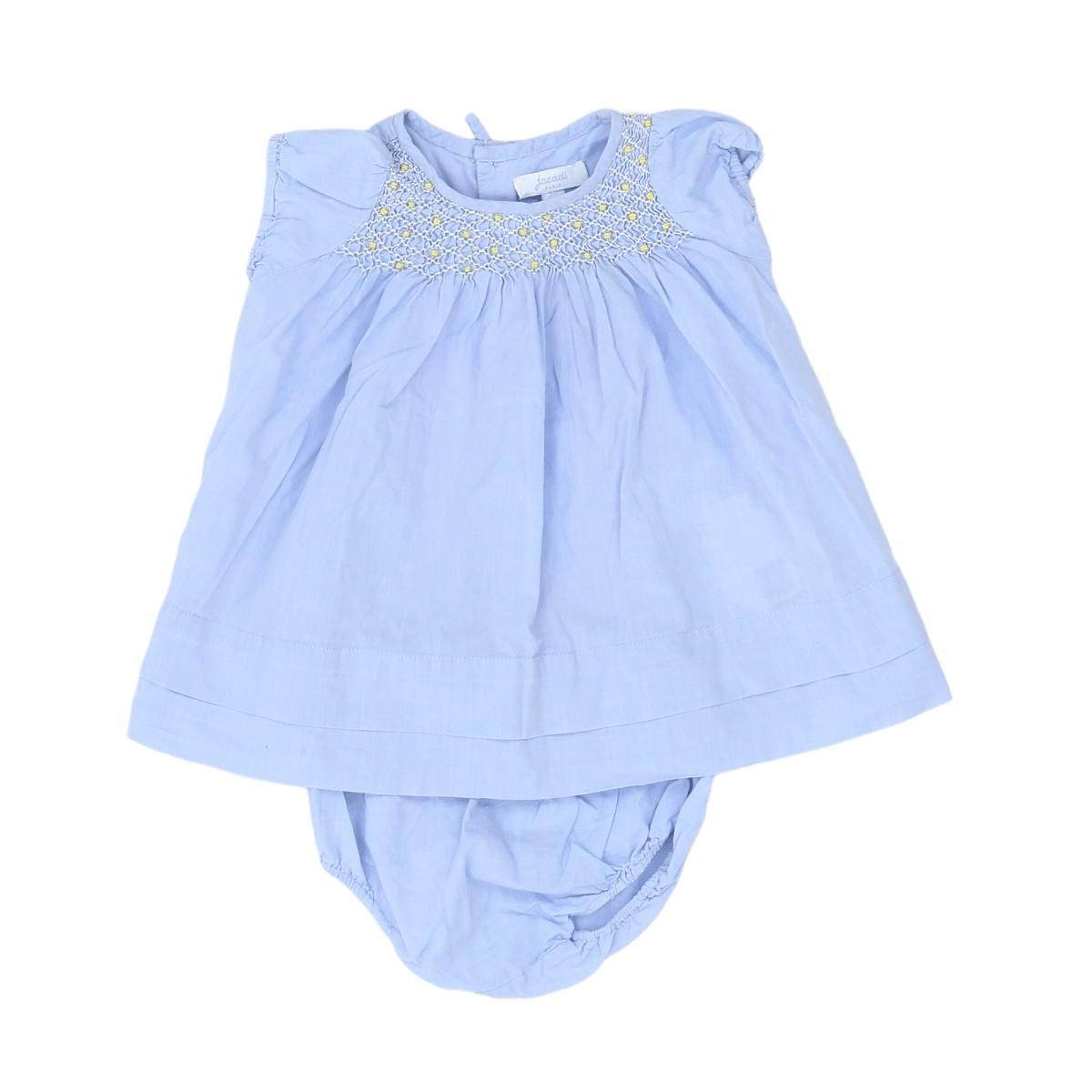 JACADI - ROBE - BLEU - 3 MOIS