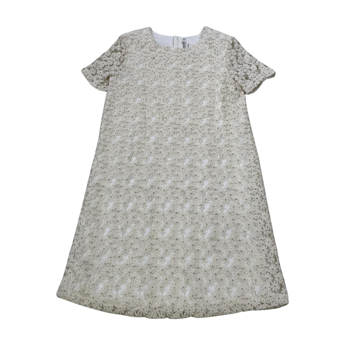 BONPOINT - ROBE - BEIGE, ARGENTÉ - 10 ANS