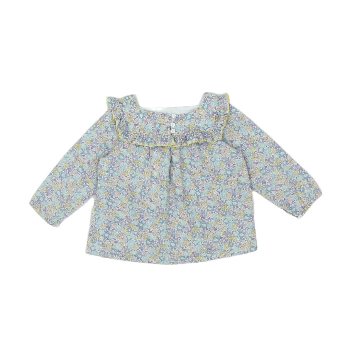 BONTON - Blouse à fleurs à manches longues - 4 ans