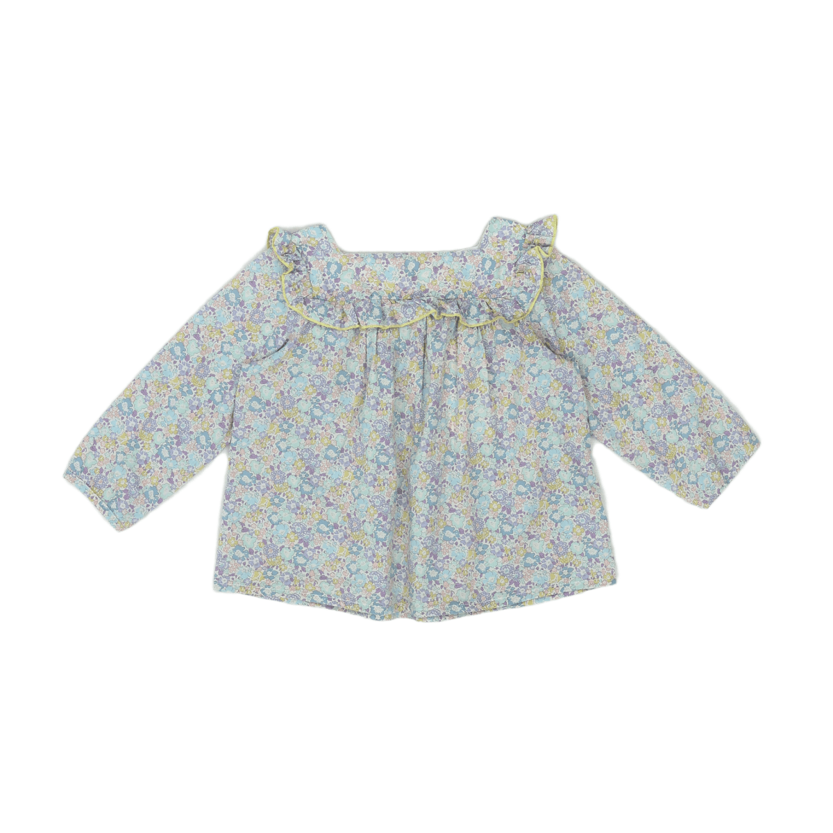 BONTON - Blouse à fleurs à manches longues - 4 ans