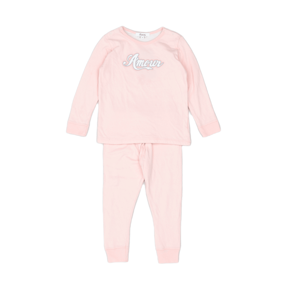 BONPOINT - Rosa Pyjama-Set - 3 Jahre