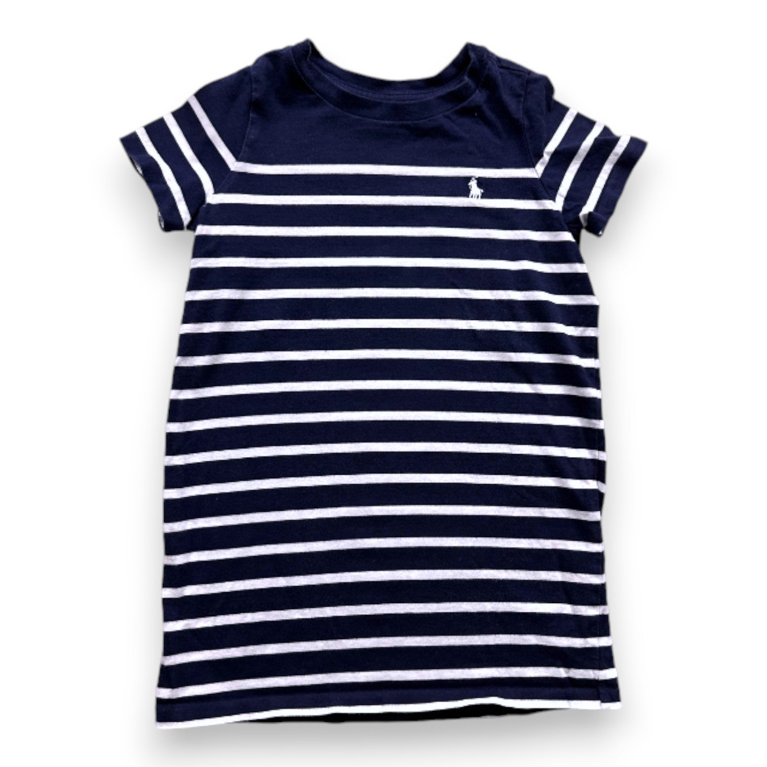 RALPH LAUREN - Marineblau gestreiftes T-Shirt - 2 Jahre