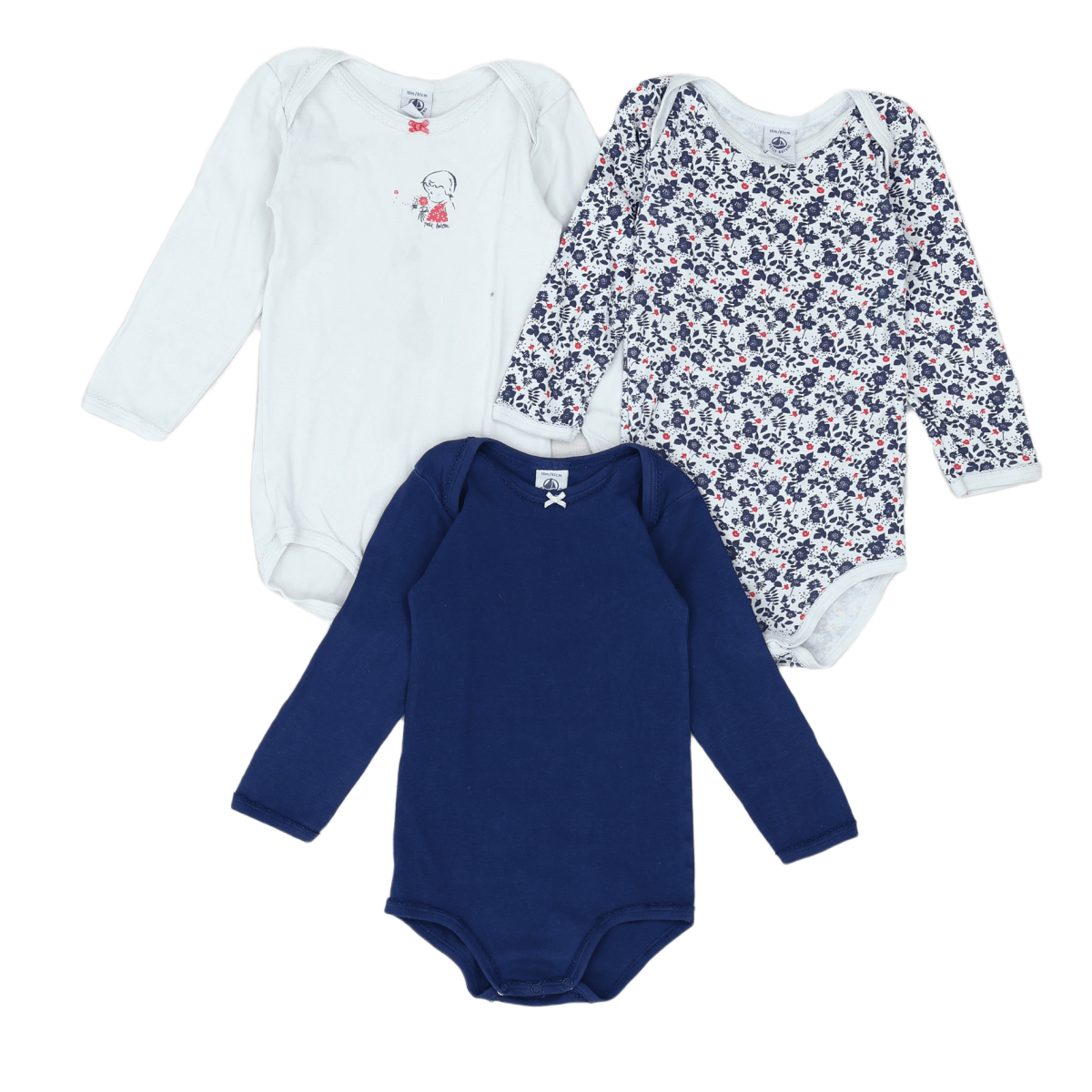 KLEINES BOOT - SET - BLAU, WEISS - 18 MONATE