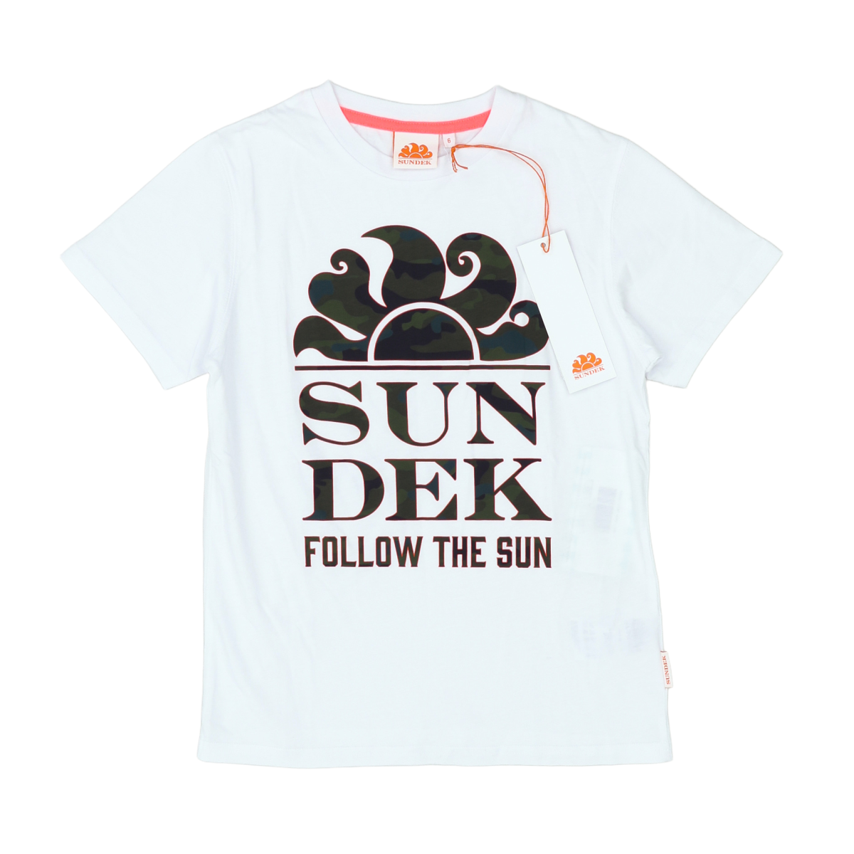 SUNDEK - T-SHIRT - BLANC - 6 ANS