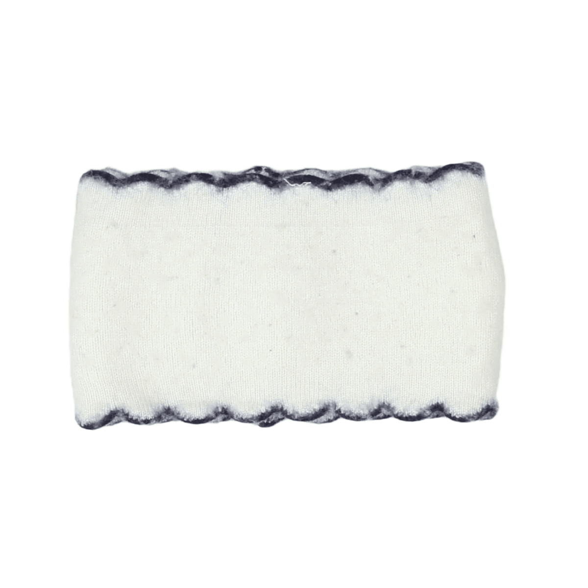 JACADI - SCHAL - WEISS, BLAU - EINHEITSGRÖSSE