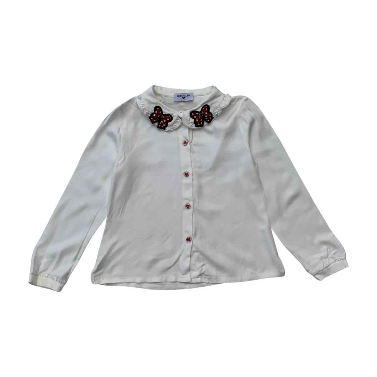 MONNALISA - CHEMISE - BLANC - 6 ANS