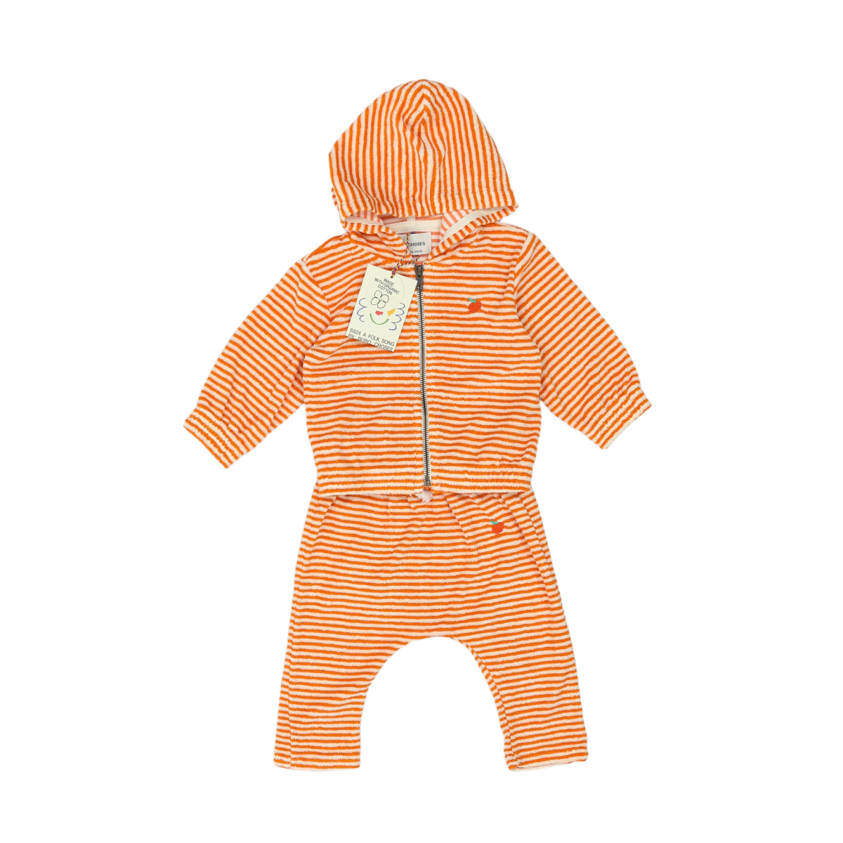BOBO CHOSES - ENSEMBLE - ORANGE - 18 MOIS