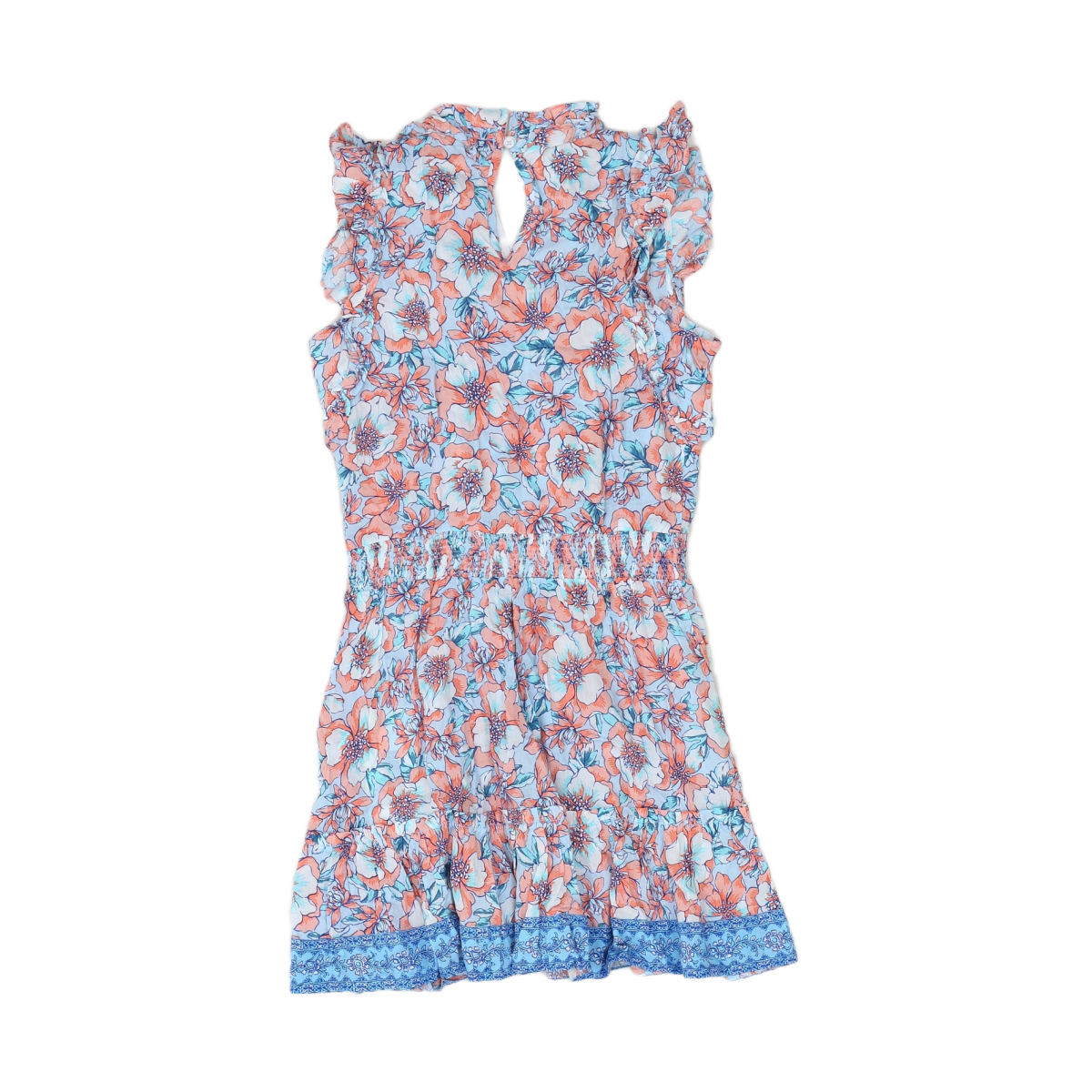 POUPETTE ST BARTH - ROBE - BLEU, ROSE - 10 ANS