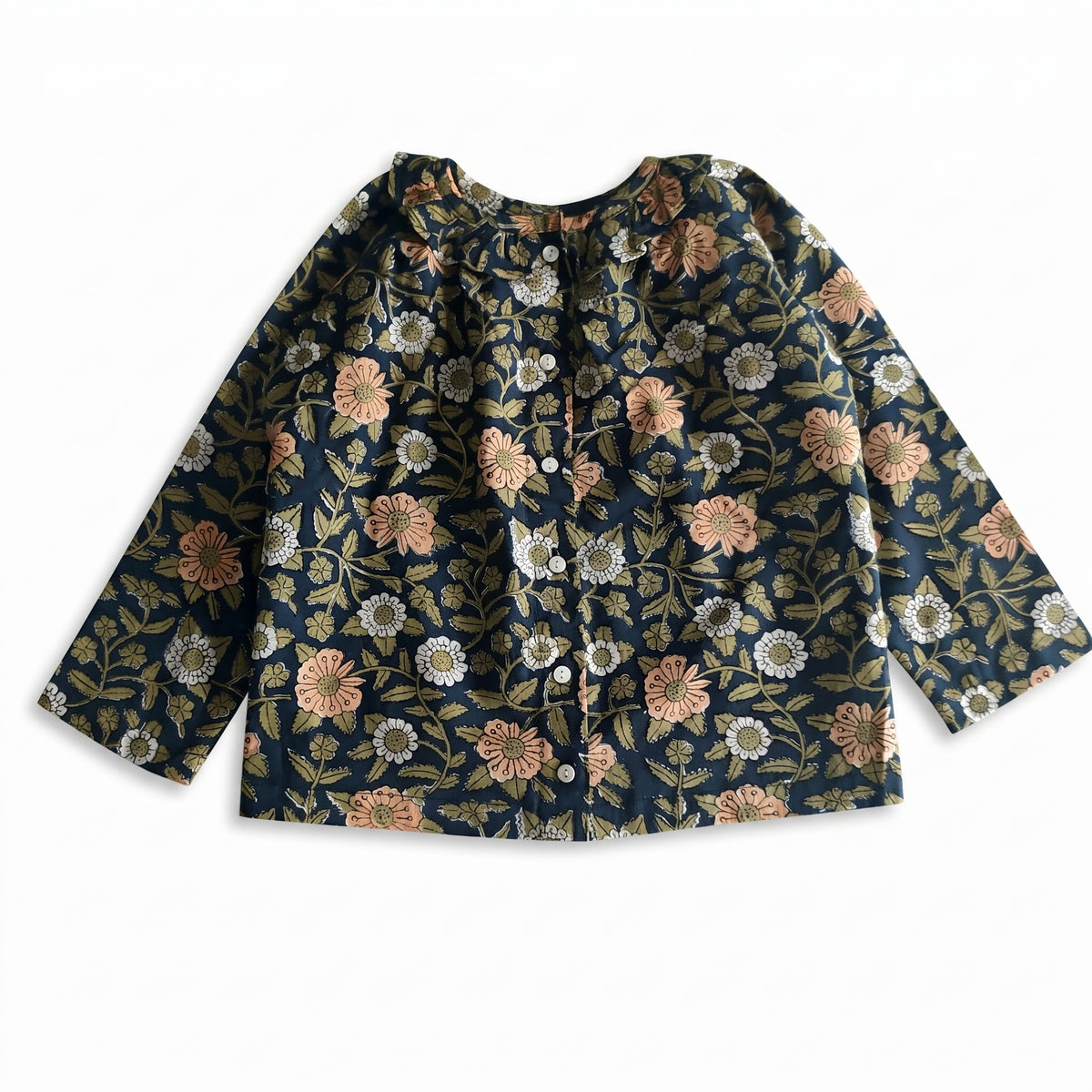 APACHES COLLECTIONS - BLOUSE - BLEU - 4 ANS