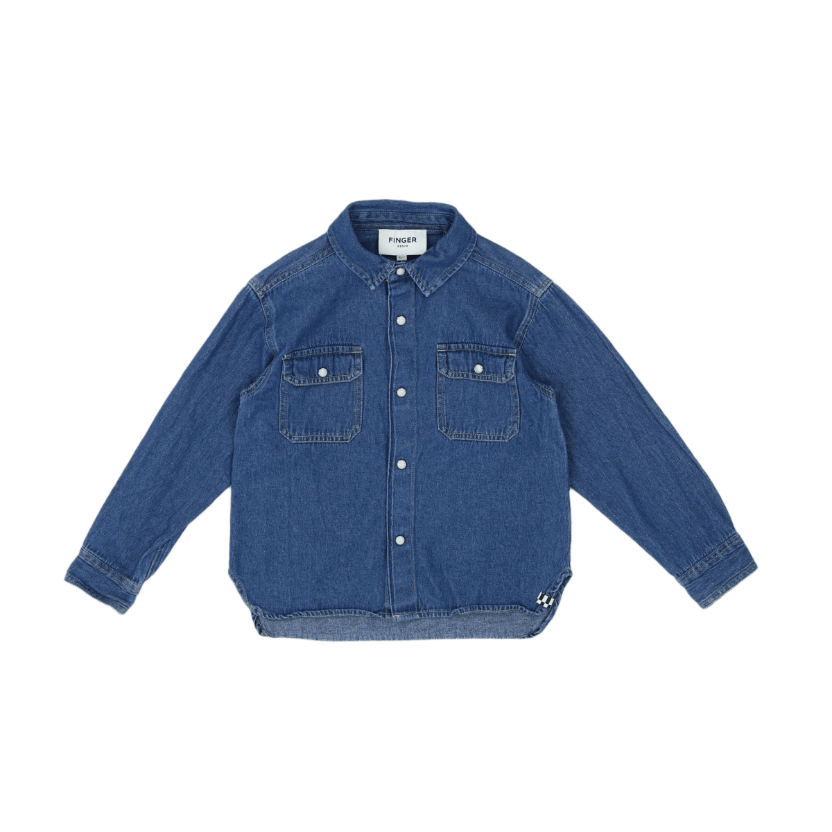 FINGER - Long-sleeved denim shirt - 6 years