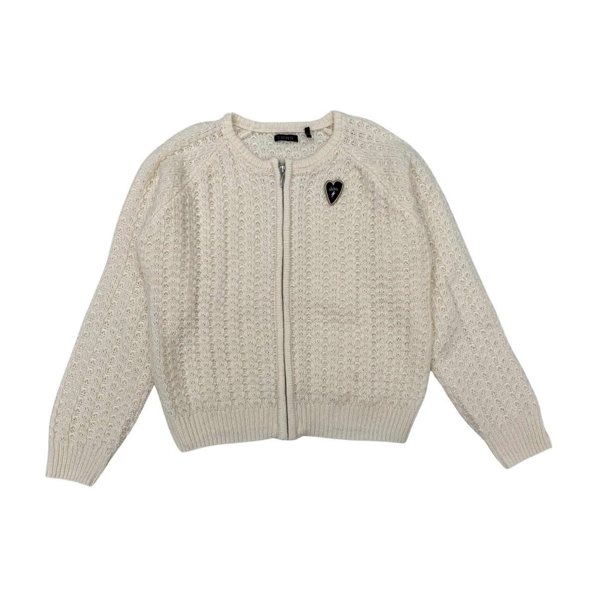 IKKS - CARDIGAN - BEIGE - 8 ANS