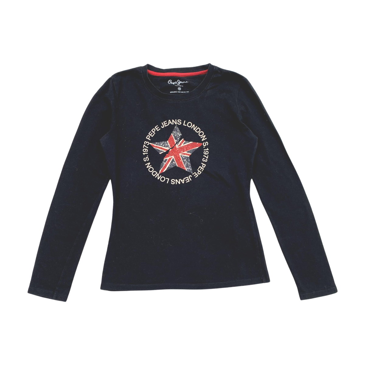 PEPE JEAN - T-SHIRT - NOIR, ROUGE - 12 ANS
