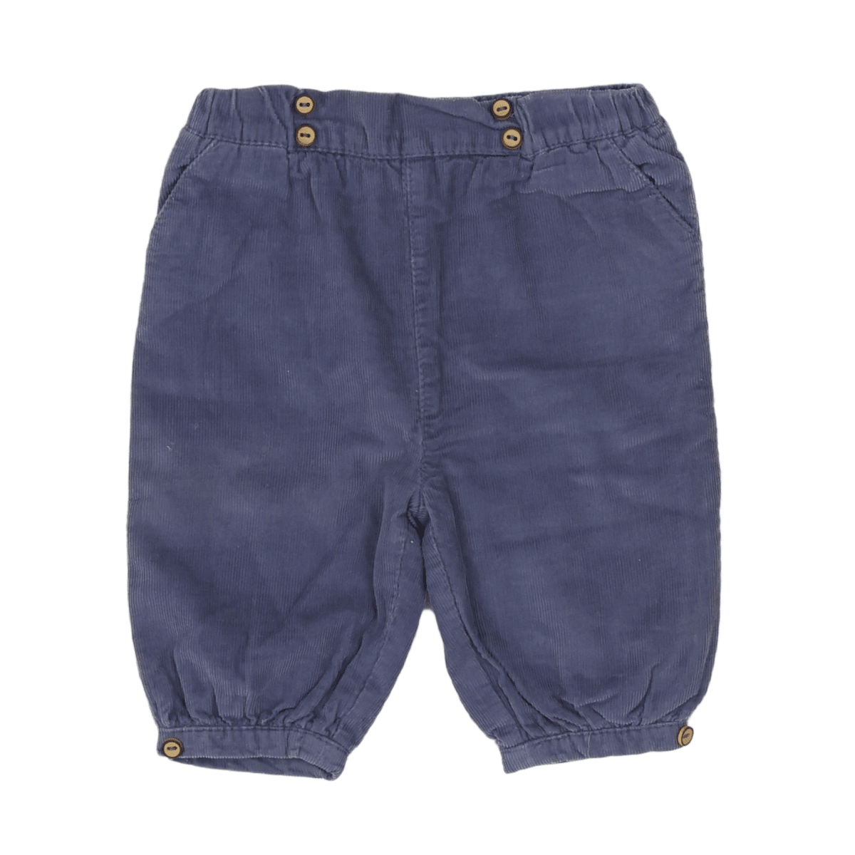 PETIT BATEAU - Pantalon bleu marine - 1 mois
