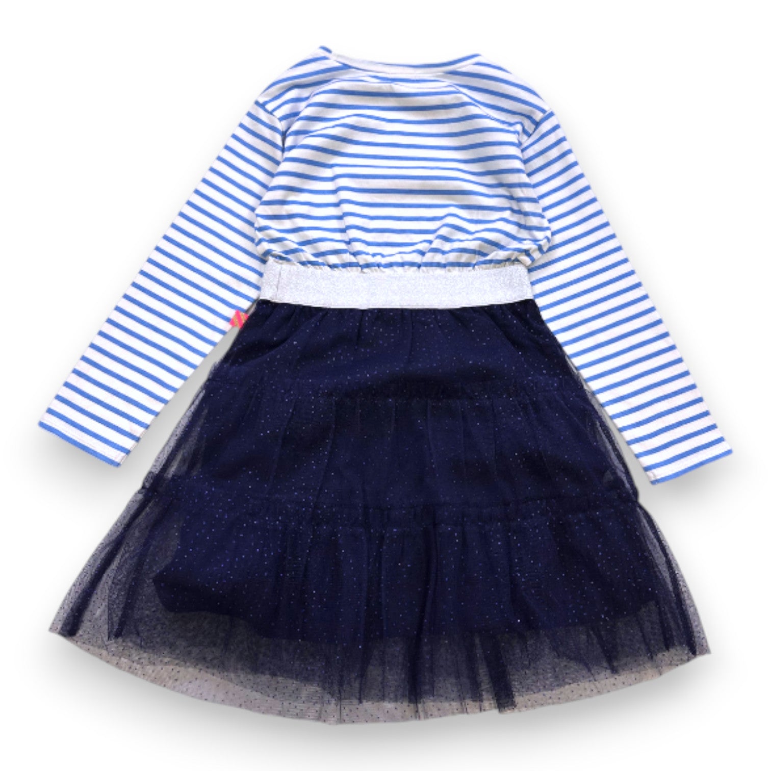 BILLIEBLUSH - BLAU-WEISSES KLEID - 6 JAHRE