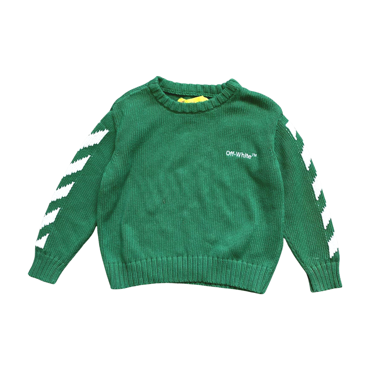 OFF WHITE - PULL - VERT - 4 ANS