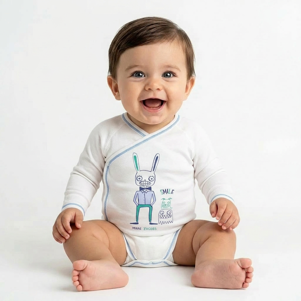 LITTLE MARC JACOBS - BODY - BLANC - 9 MOIS