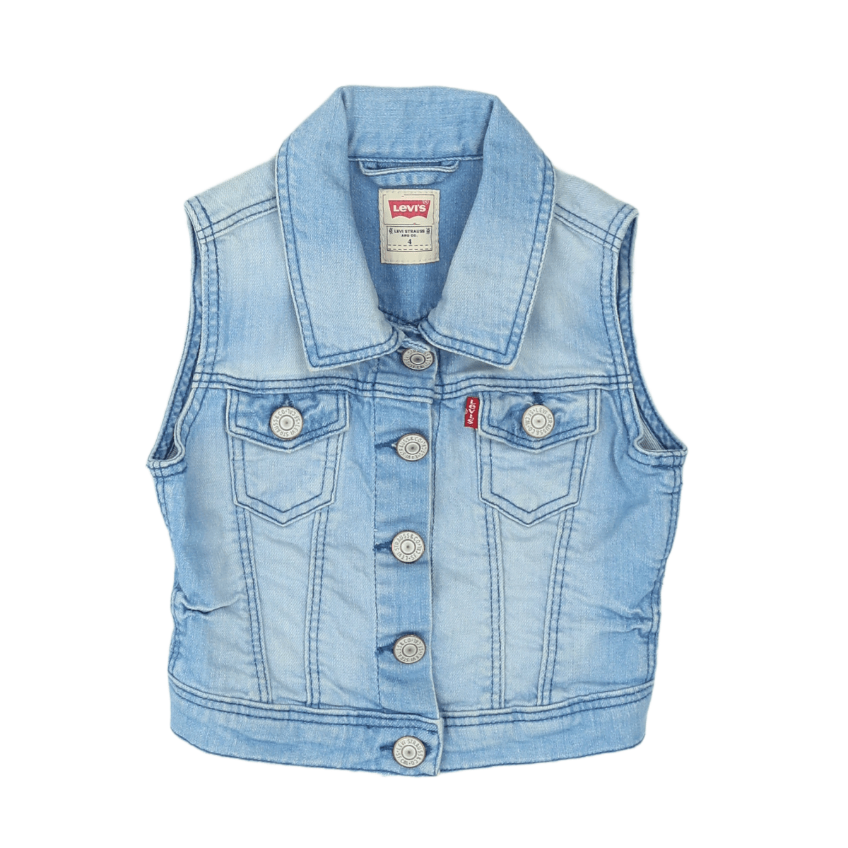 LEVI'S - VESTE EN JEAN - BLEU - 4 ANS