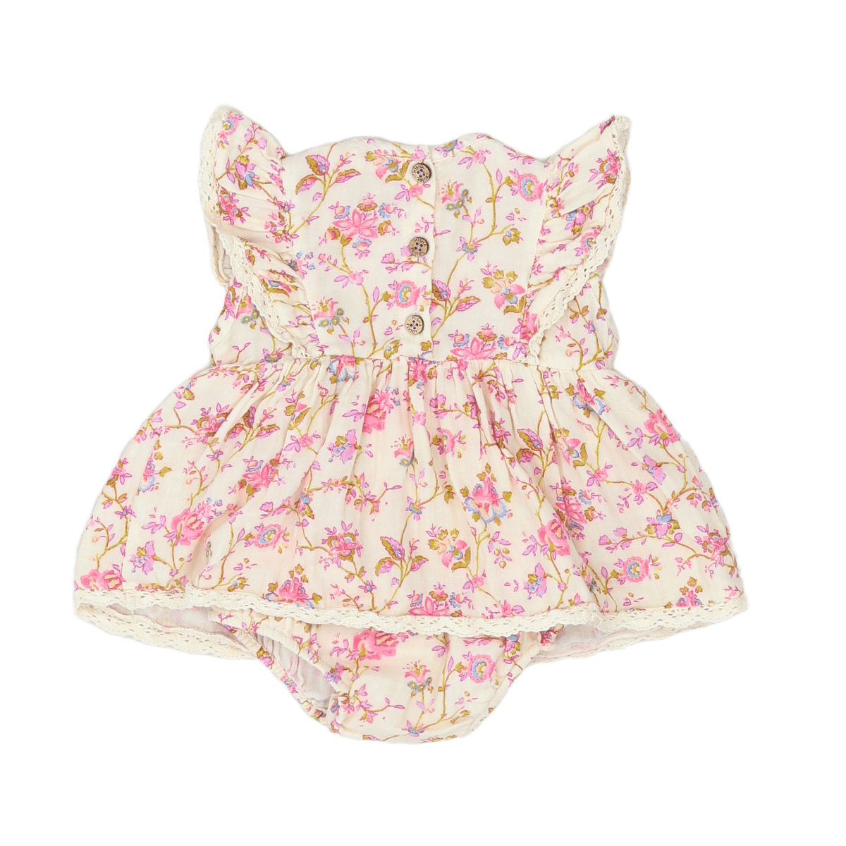 LOUISE MISHA - STRAMPLER - BEIGE, ROSA - 6 MONATE