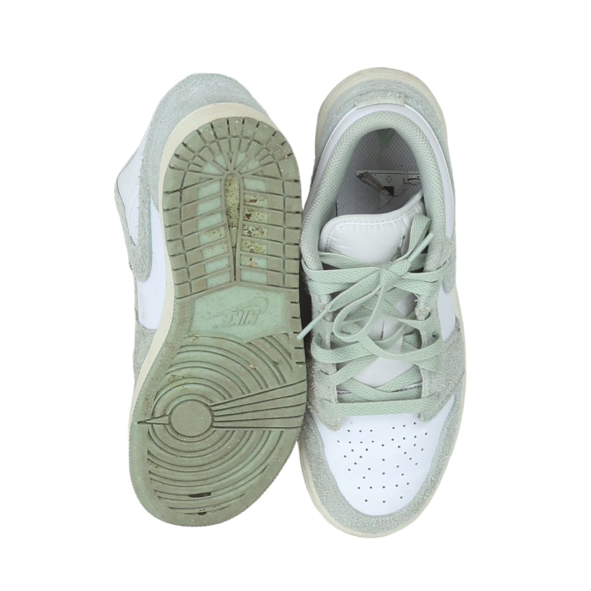 NIKE - BASKETS - BLANC, VERT - 38