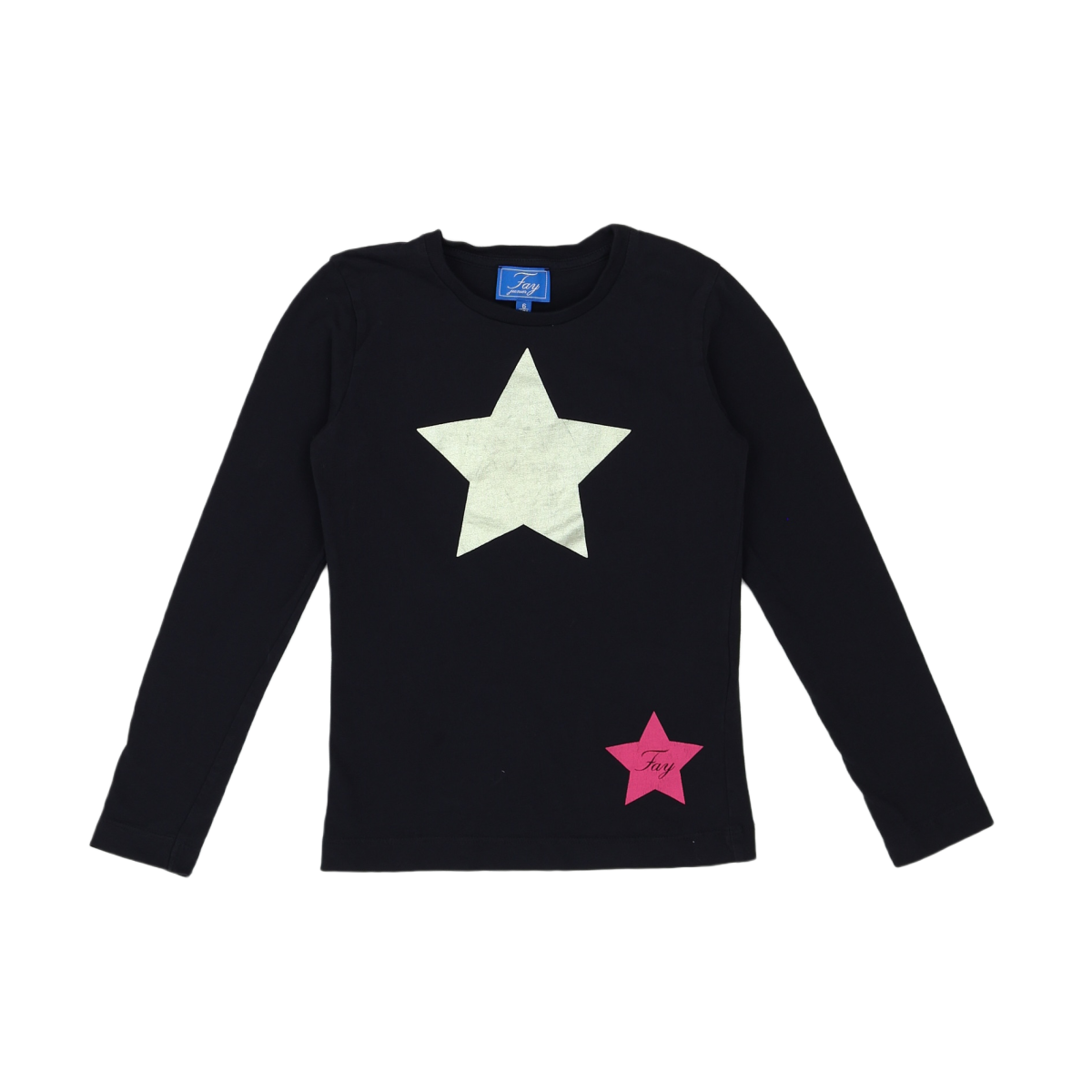 FAY - T-SHIRT - NOIR - 6 ANS