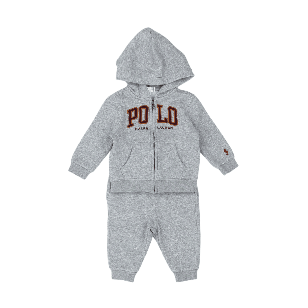 RALPH LAUREN - ENSEMBLE - GRIS - 6 MOIS