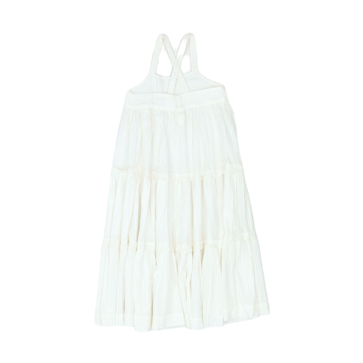 BONPOINT - ROBE - BLANC - 10 ANS