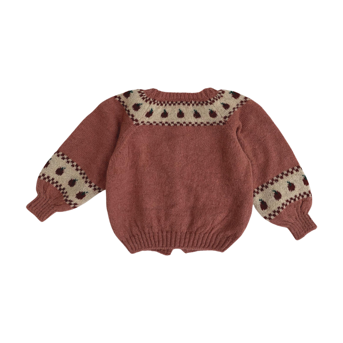 EMILE & IDA - CARDIGAN - ROSE - 12 MOIS