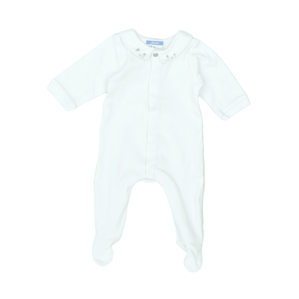 JACADI - PYJAMA - BLANC - 3 MOIS