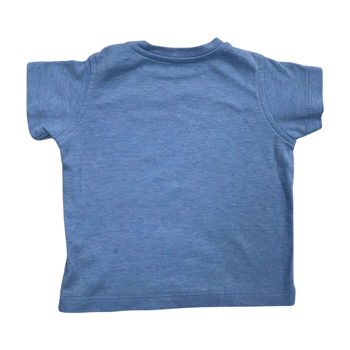 CALVIN KLEIN - T-SHIRT - BLEU - 6 MOIS