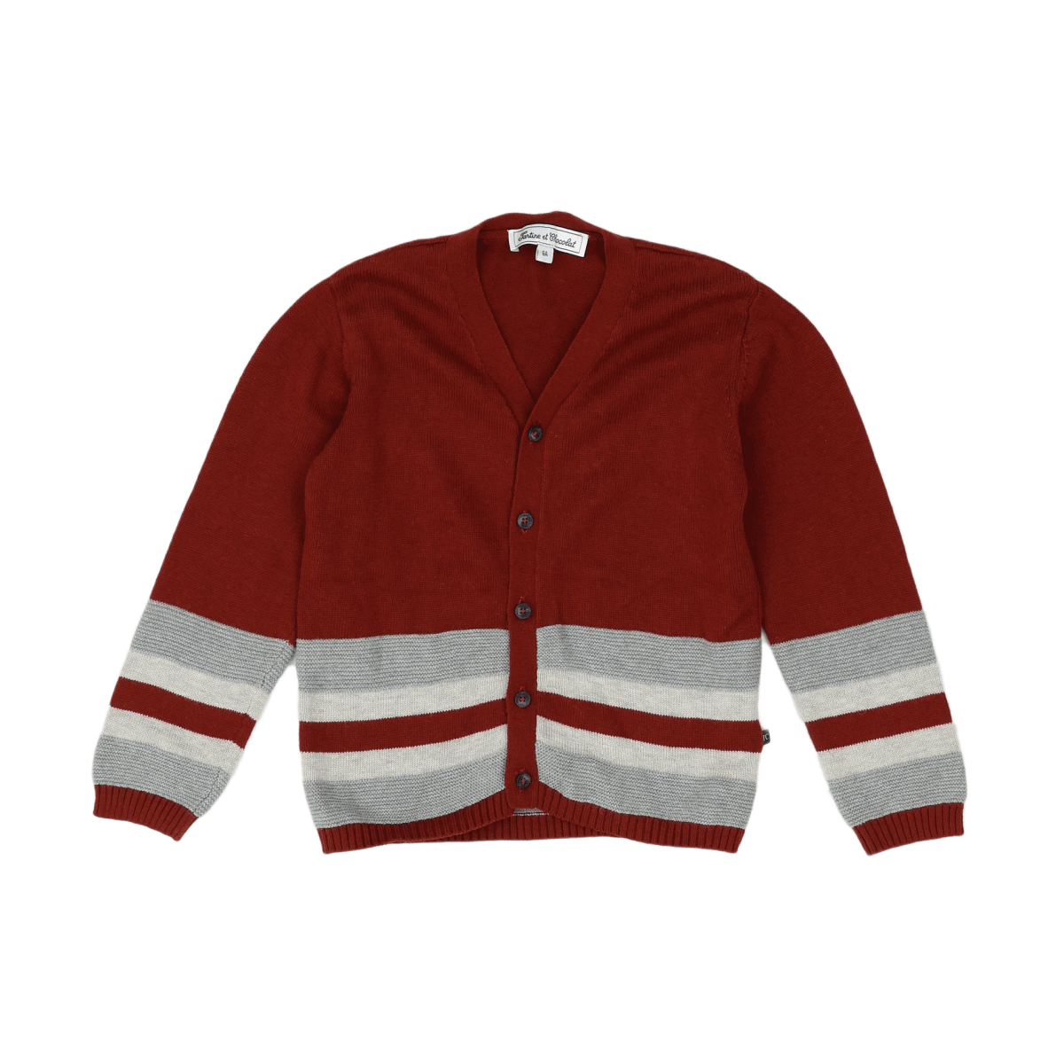 TARTINE & CHOCOLAT - CARDIGAN - ROUGE - 6 ANS
