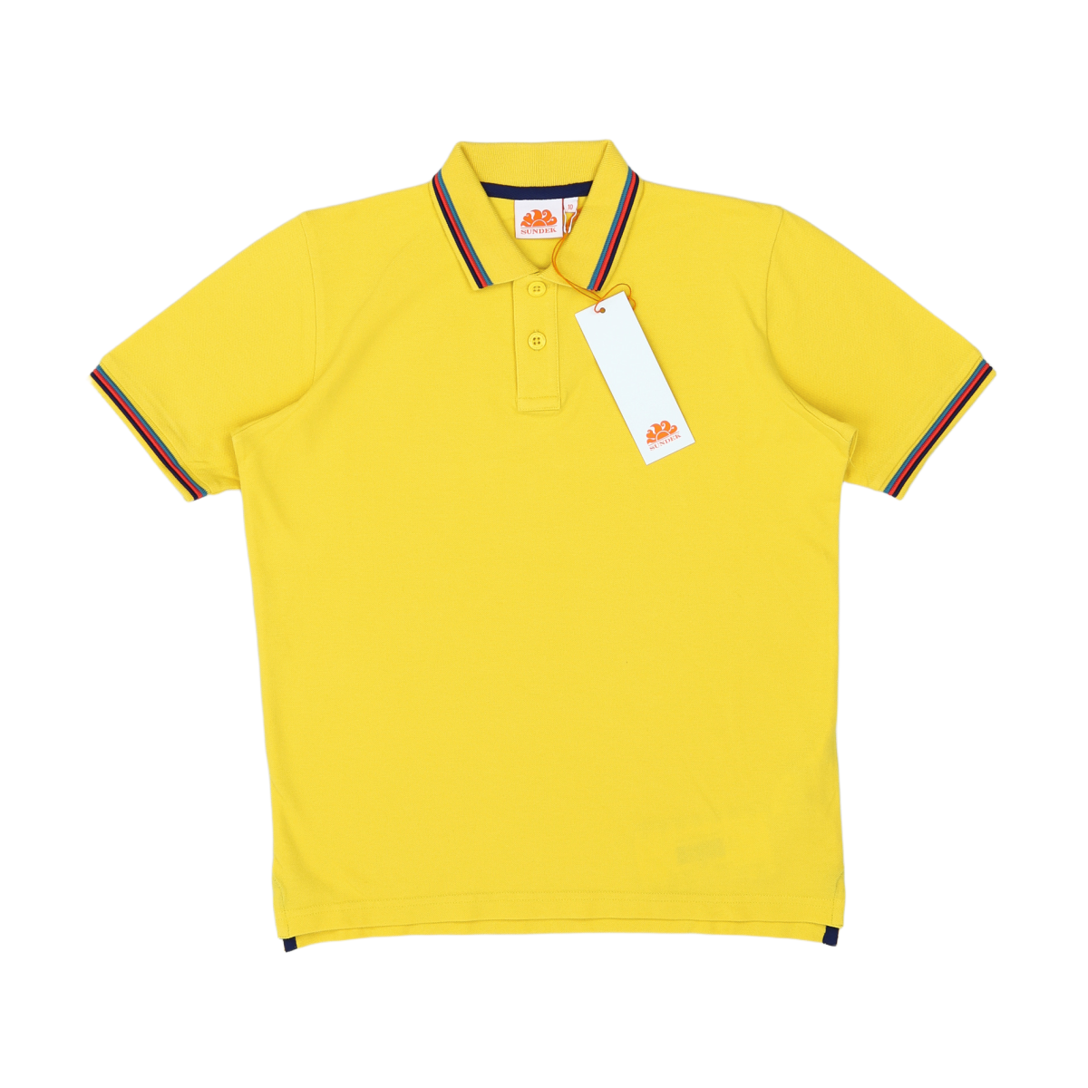 SUNDEK - POLO - JAUNE - 10 ANS
