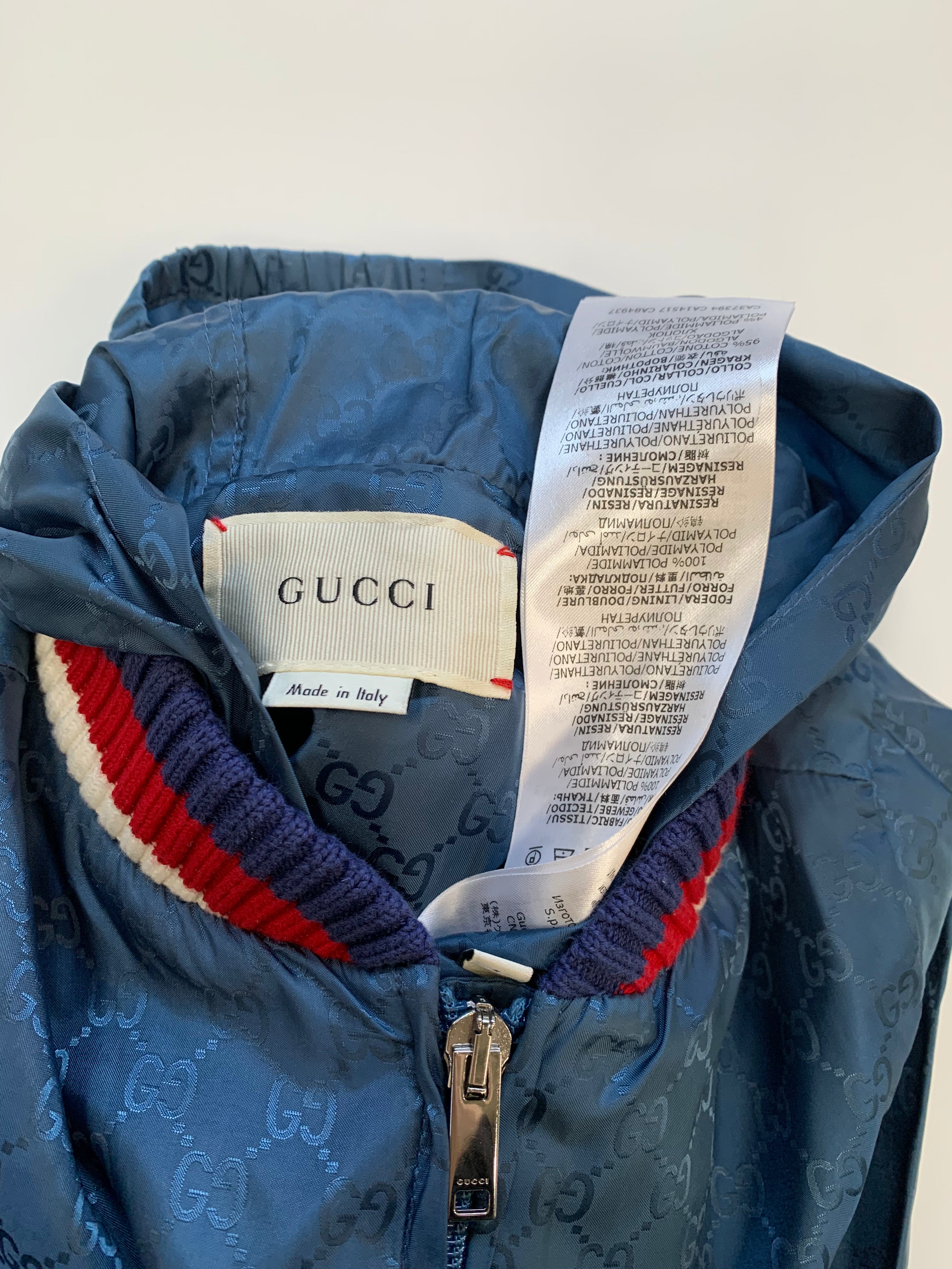 GUCCI – PARKA – BLAU – 5 JAHRE