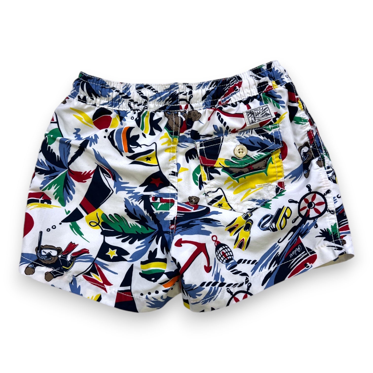 RALPH LAUREN - SWIM SHORTS - MULTICOLOR - 3 YEARS