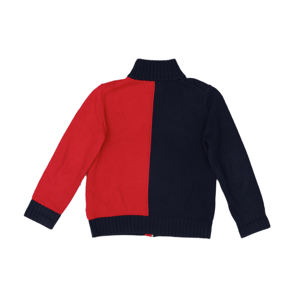 RALPH LAUREN - CARDIGAN - BLEU, ROUGE - 7 ANS