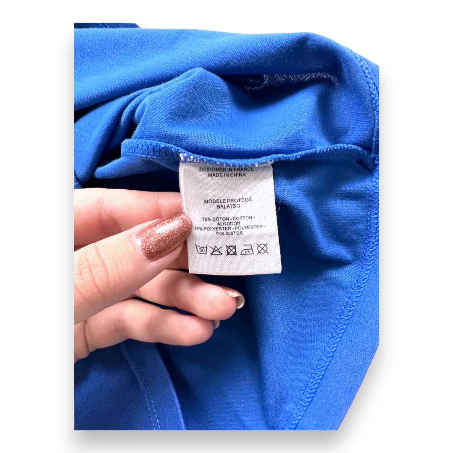 BONTON - T-SHIRT - BLEU, JAUNE - 6 ANS