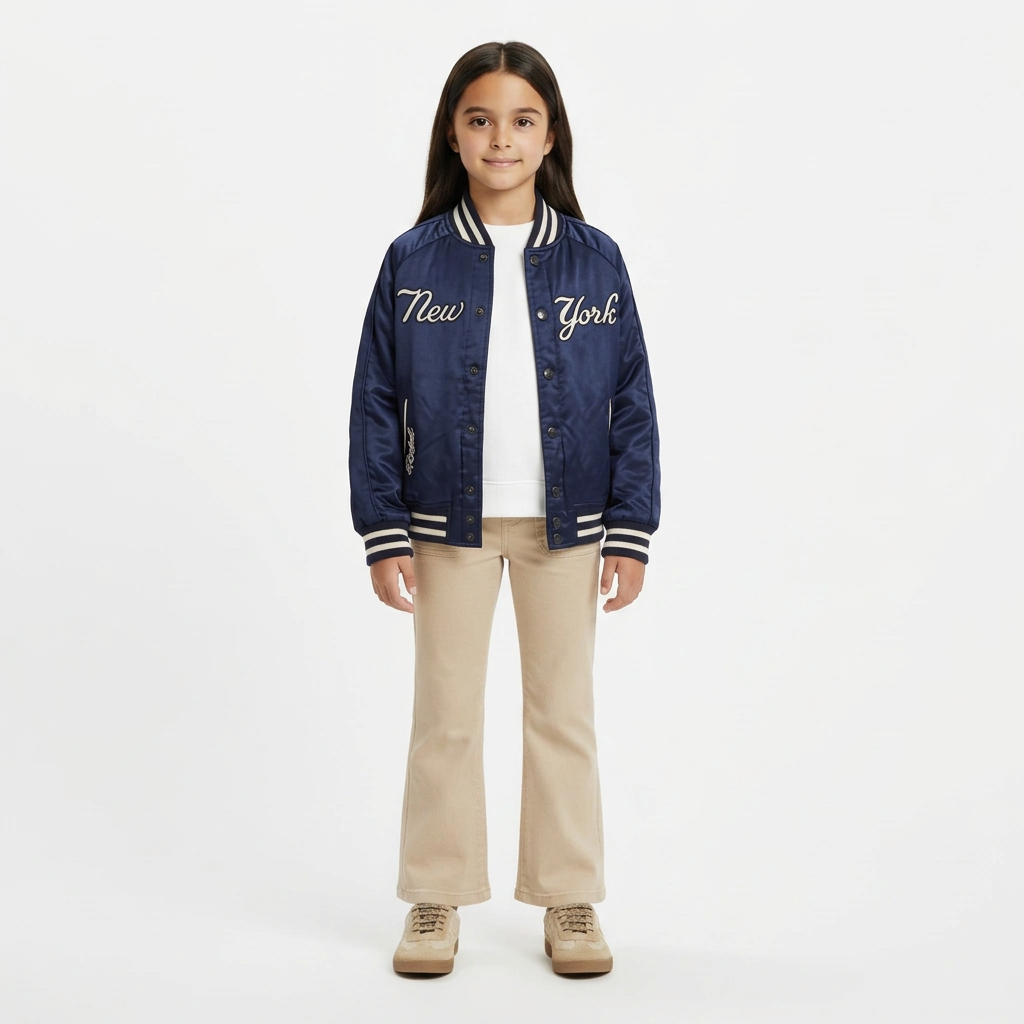 RALPH LAUREN - BOMBERS - BLEU - 6 ANS