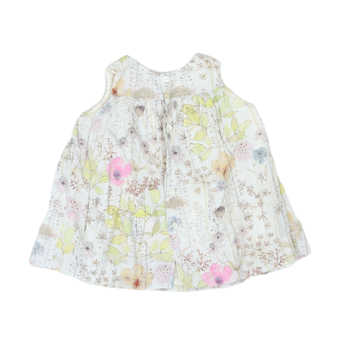 BONPOINT - ROBE - BLANC - 6 MOIS